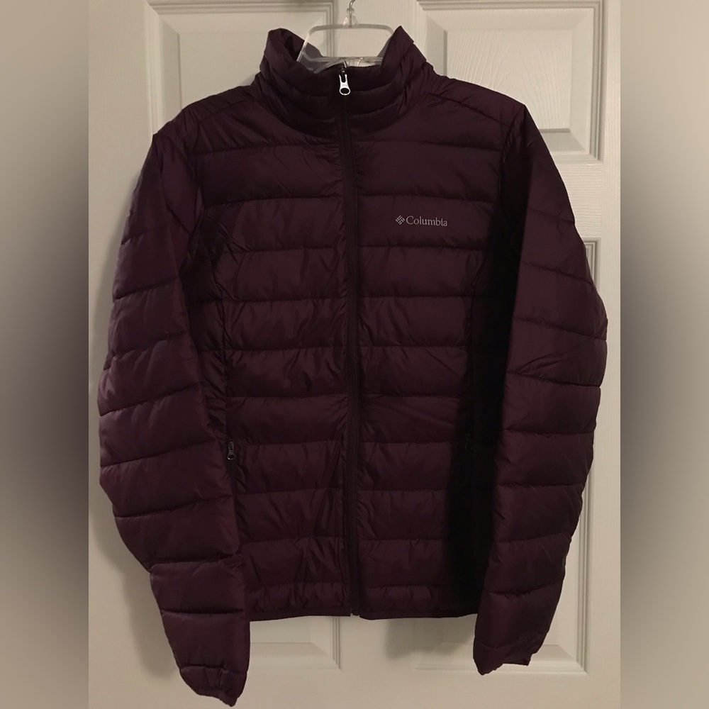 Columbia Puffer Jacket - Eggplant - M